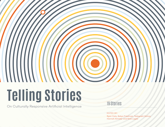 Book cover: "Telling Stories"